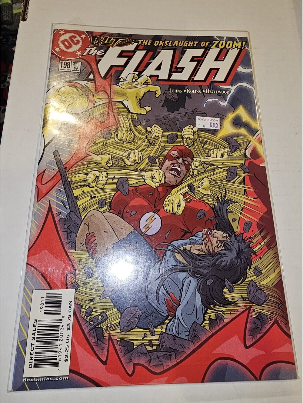 The Flash#198- Blitz Onslaught of Zoom (8.5) 2003